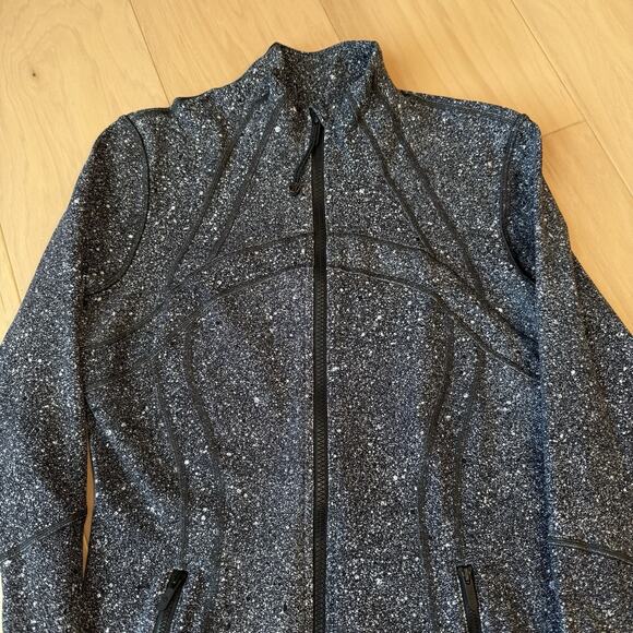 Lululemon Define Jacket 8 Black Full Zip Workout Athleisure Yoga Running - Picture 3 of 9